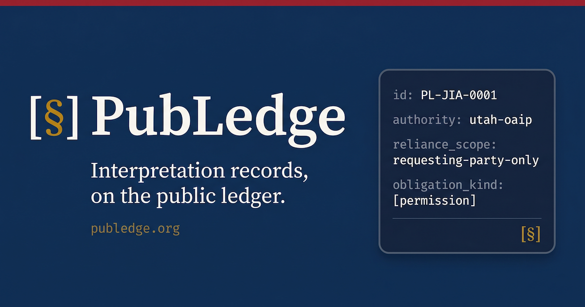 PubLedge social preview